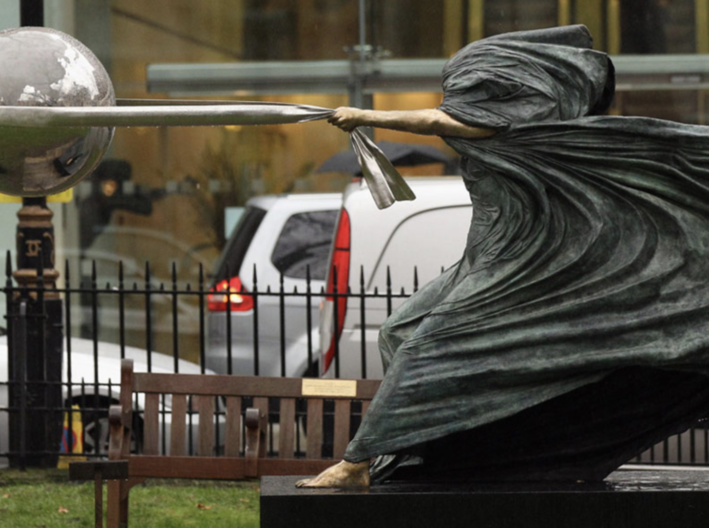 Force of Nature Statue in London