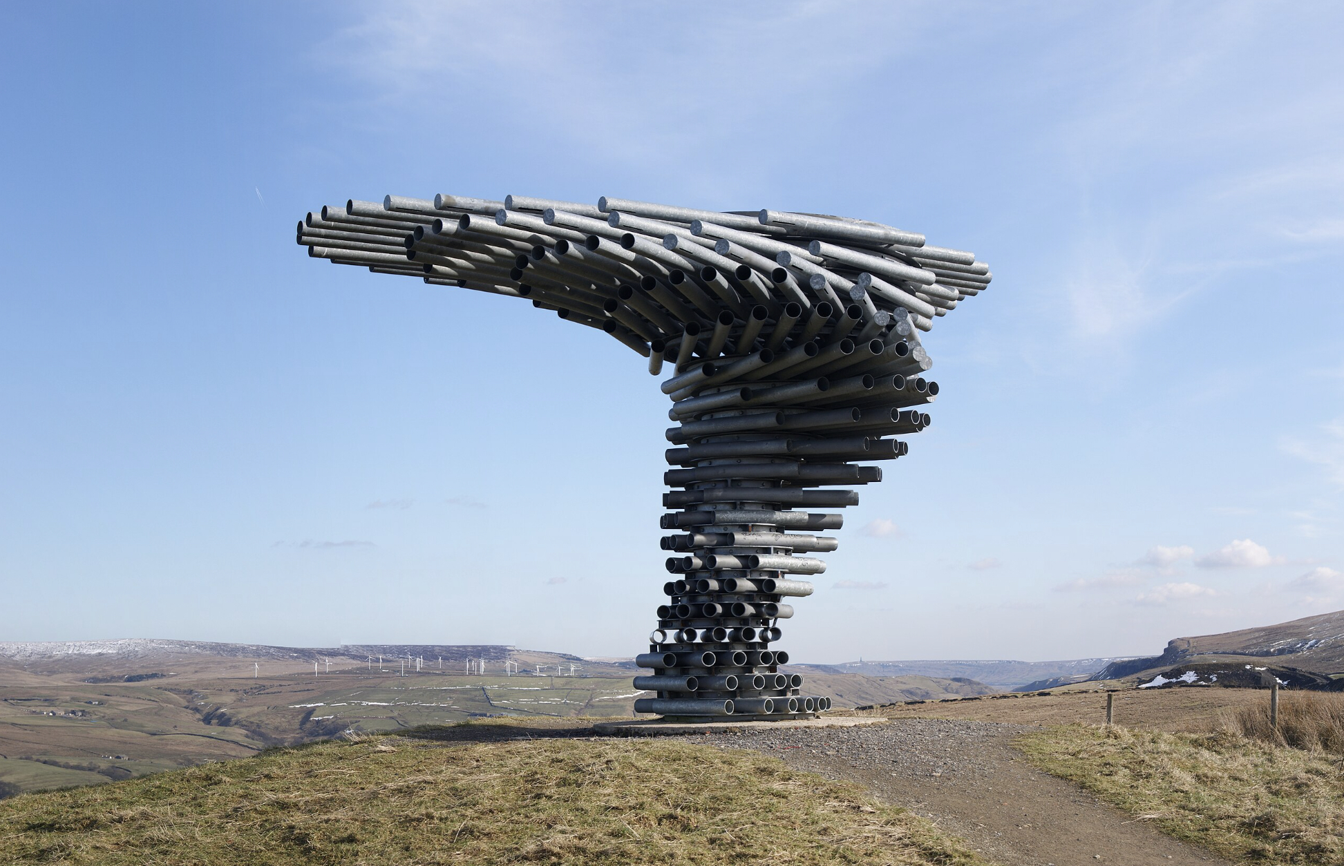 Singing Ringing Tree in Burnley United Kingdom