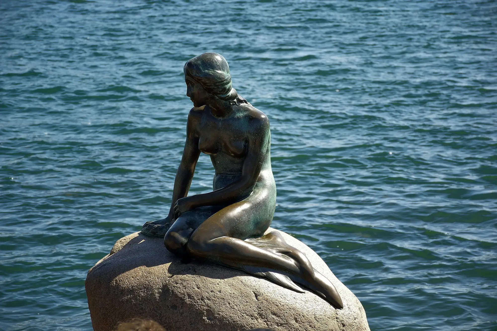 The Little Mermaid by Edvard Eriksen (Copenhagen, Denmark)